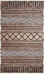 Dynamic Rugs HEIRLOOM 91003-109 Charcoal and Ivory